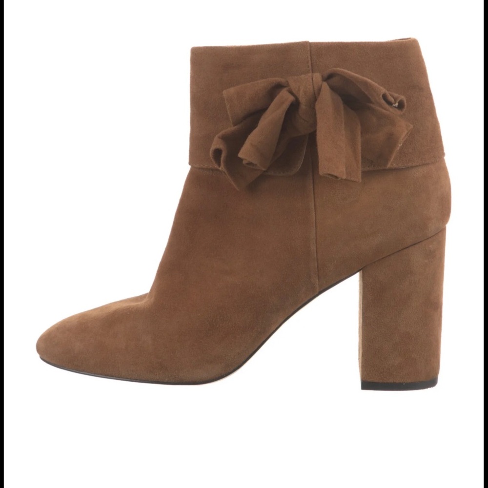 Kate Spade New York Storm Bow Heeled Ankle Boots Size 9